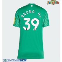 Maglie da calcio Newcastle United Bruno Guimaraes #39 Seconda Maglia Femminile 2025-26 Manica Corta